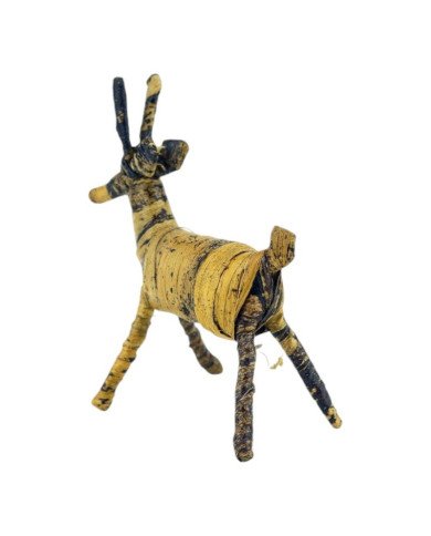 Handmade Banana Fiber Animal Gazelle