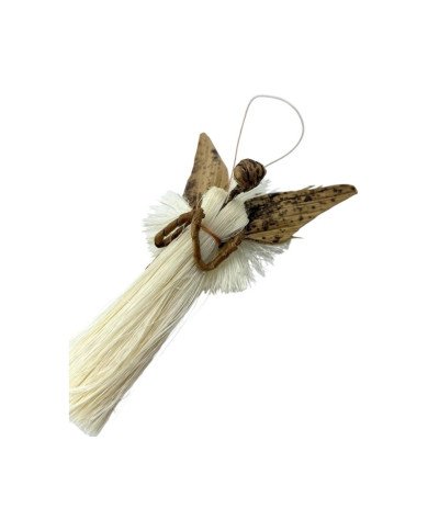 Handmade African Angel Christmas Ornament Prayer Angle