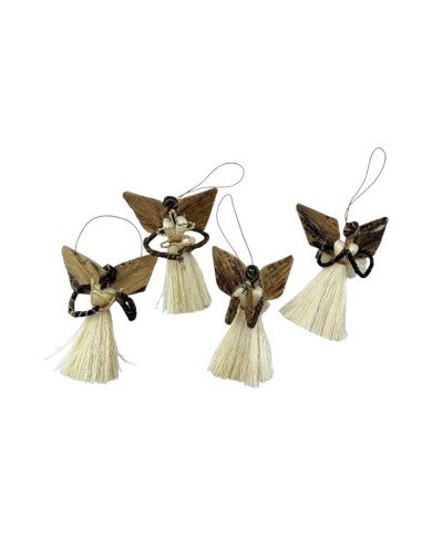 African Handmade Angel Christmas Ornament Variations