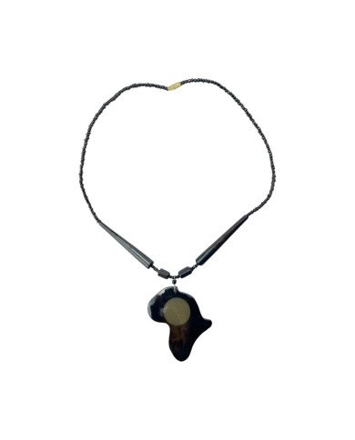 Cow Horn Africa Pendant Necklace
