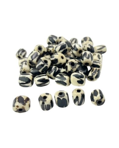 MudCloth Print African Trade Beads