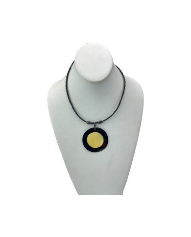 Mwezi Cow Horn Necklace