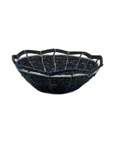 Mzuri Mini Maasai Bead Bowl Iridescent Side