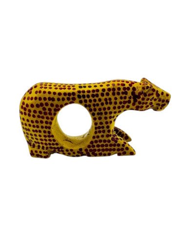 Safari Napkin Rings Leopard