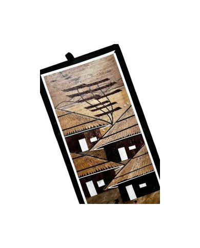 Maasai Village Banana Fiber Art Huts