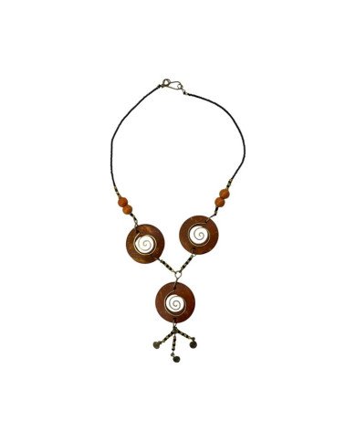 Kutafakari Orange Necklace