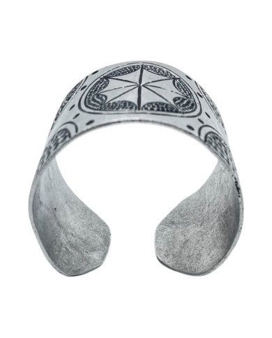 Hadithi Aluminium Cuff Bracelet