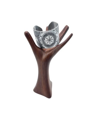 Hadithi Aluminium Cuff Bracelet