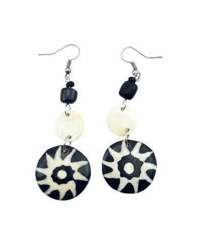 Mwangaza Bone Earrings