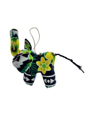 Kitenge Safari Animal Elephant Ornament