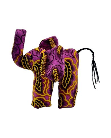 Unique Kitenge Elephant Ornament