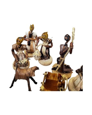 African Handmade Banana Fiber Creche