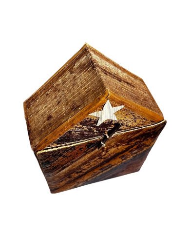 Boxed Banana Fiber African Nativity