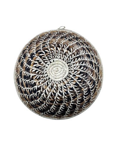 Savanna Weave Uganda Raffia Basket