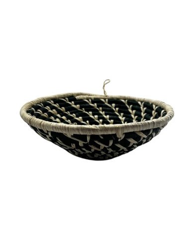 Uganda Emerald Night Mini Bukedo and Raffia Basket