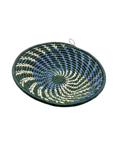 Handwoven Uganda Forest Sky Basket