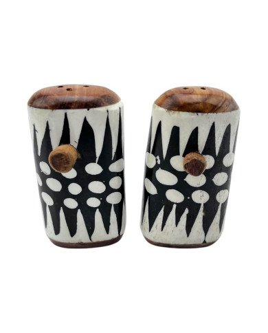 Polka Dot African Batik Bone Shakers