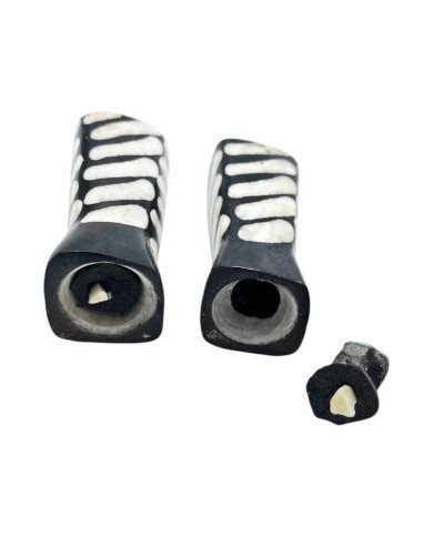 Handcarved Bone Mini Savanna Dash Shakers