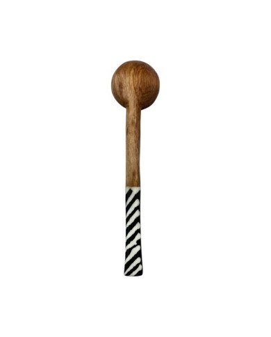 Handcrafted African Storm Dash Olive Wood Spoon