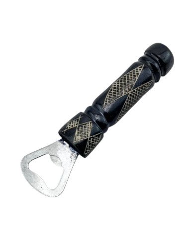 African Artisanal Bone Bottle Opener