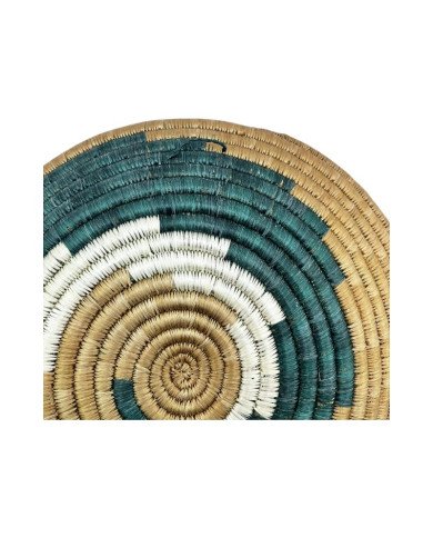 Harmony Swirl Handwoven Sisal Basket