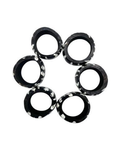 Mzani Batik Napkin Rings