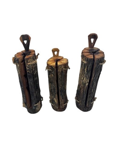 Olive Wood Loop Handcarved Kenyan Nativity