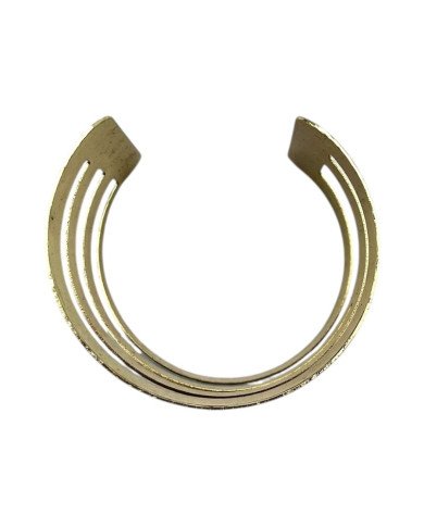 Handmade Dhahania African Brass Cuff