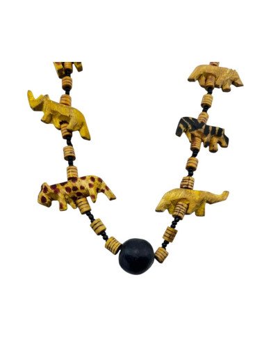 Wanyama Safari African Handmade Necklace