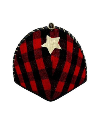 Shuka Black Red Buffalo Clamshell Nativity